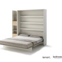 Opklapbed Kasjmere met boekenkast