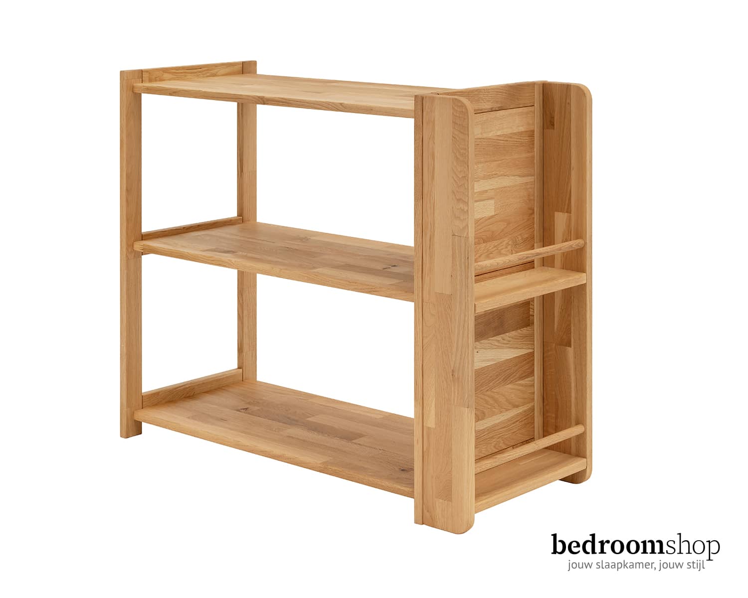 Kinderkamer opbergrek eiken