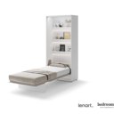 90x200 opklapbed wit