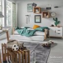 Wit kinderbed beuken-MDF