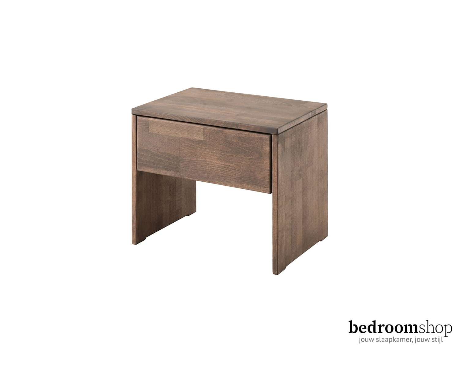 Nachtkastje hout donker Nachtkastje hout donker