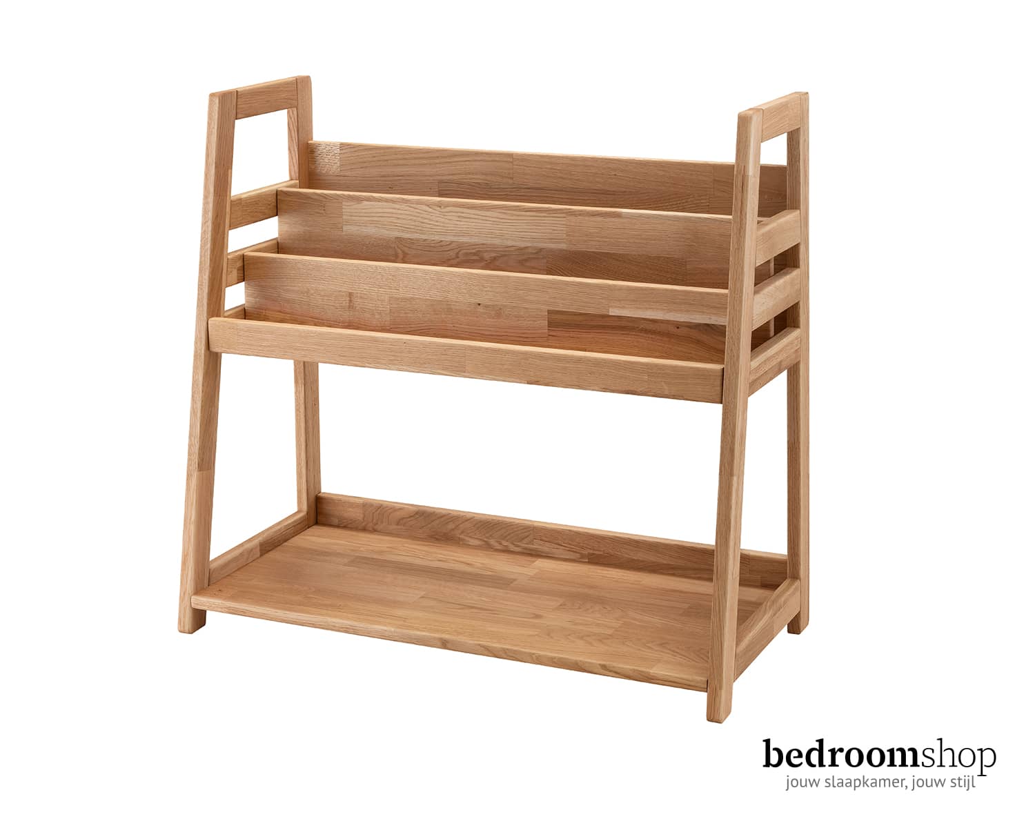 Eiken boekenrek kinderen Eiken boekenrek kinderen