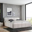Tweepersoonsbed stoffen wolkjes miami