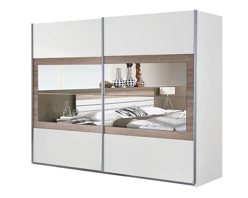 Schuifdeurkast Santorini 271cm breed