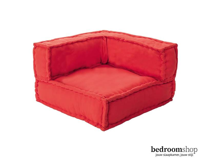 Zitkussen hoek - rood
