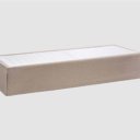 Boxtwin logeerbed met lever kleurige hoes