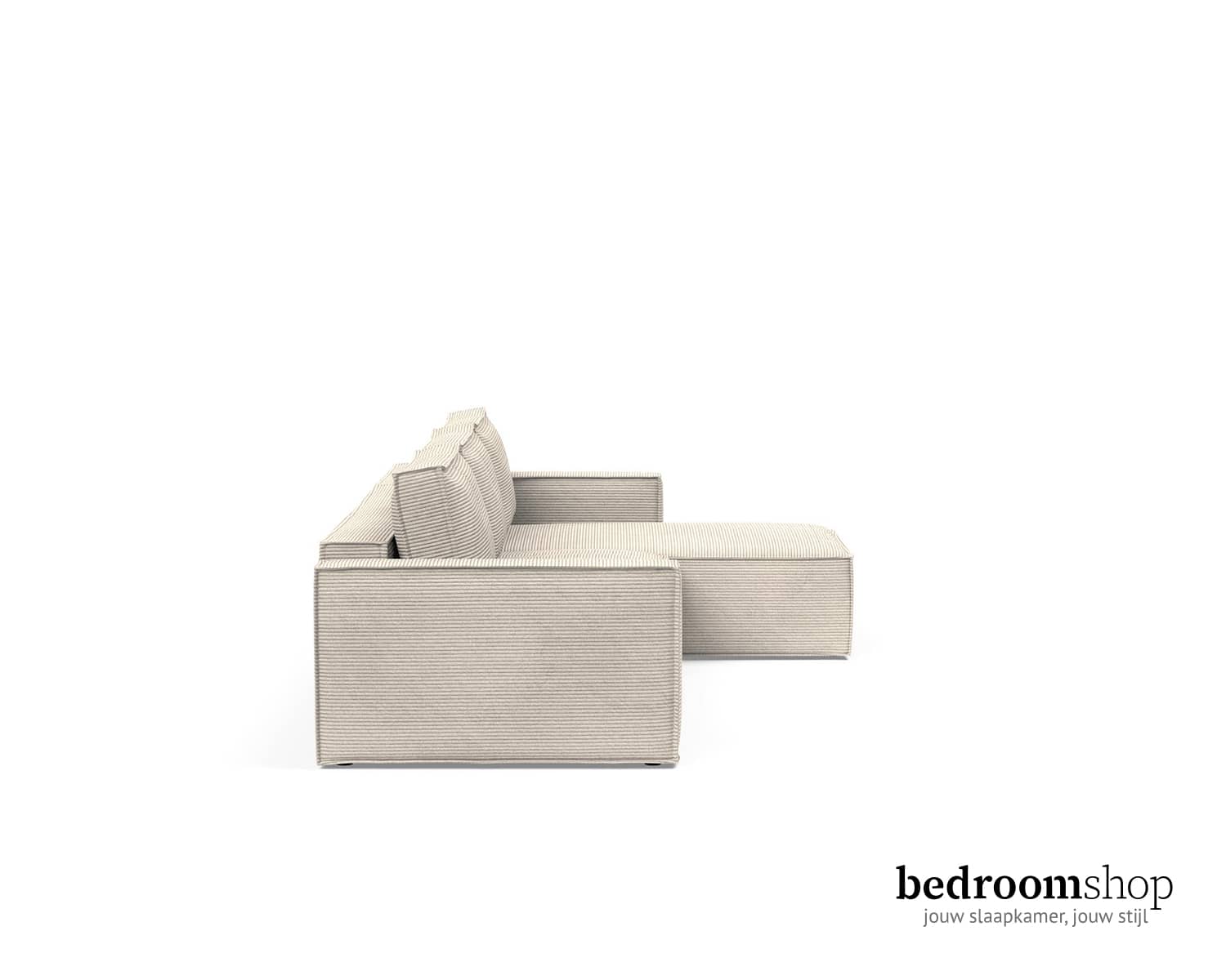 Slaapbank met ottomaan