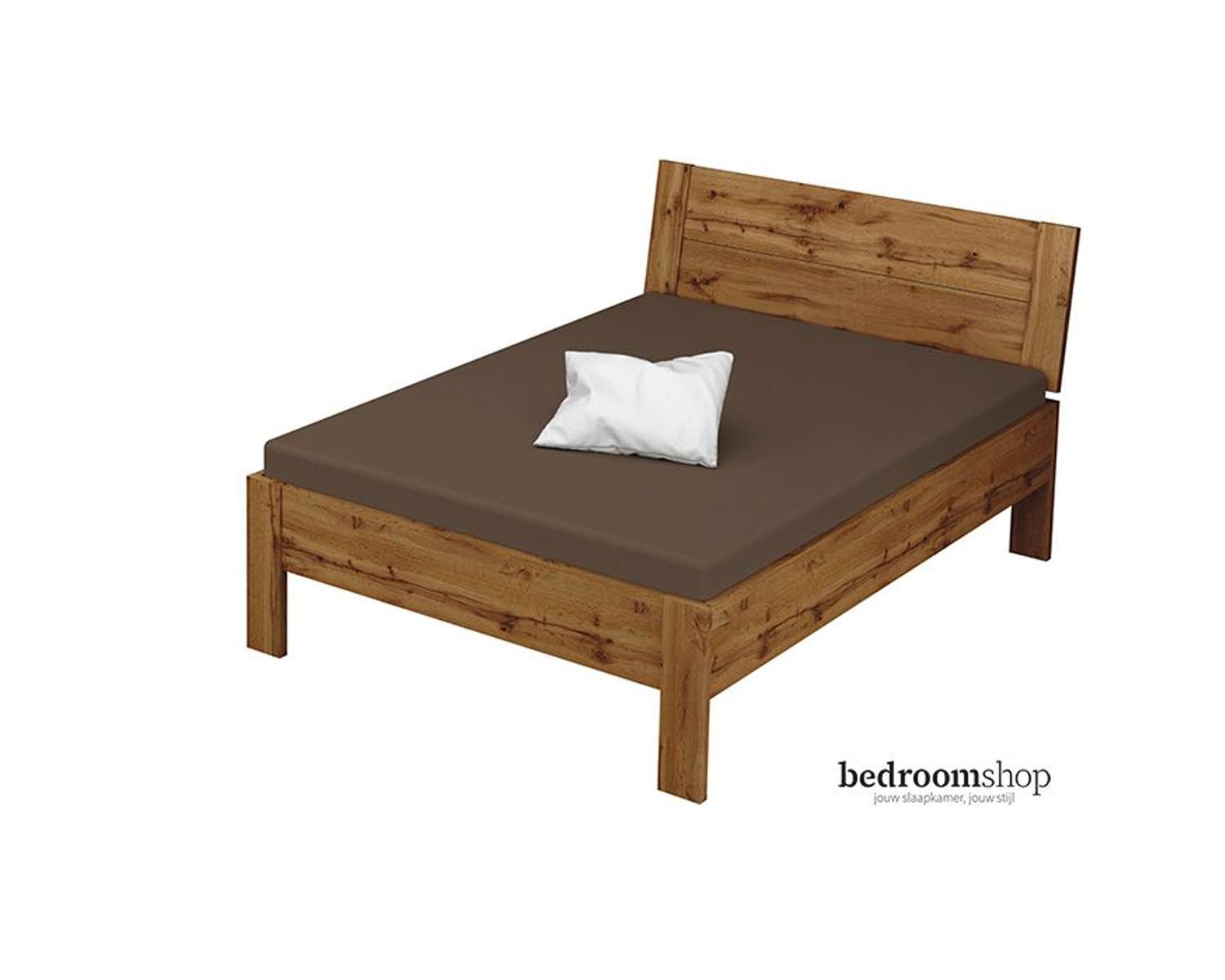 wotan eiken bed 140x200 met hoofdbord wotan eiken bed 140x200 met hoofdbord