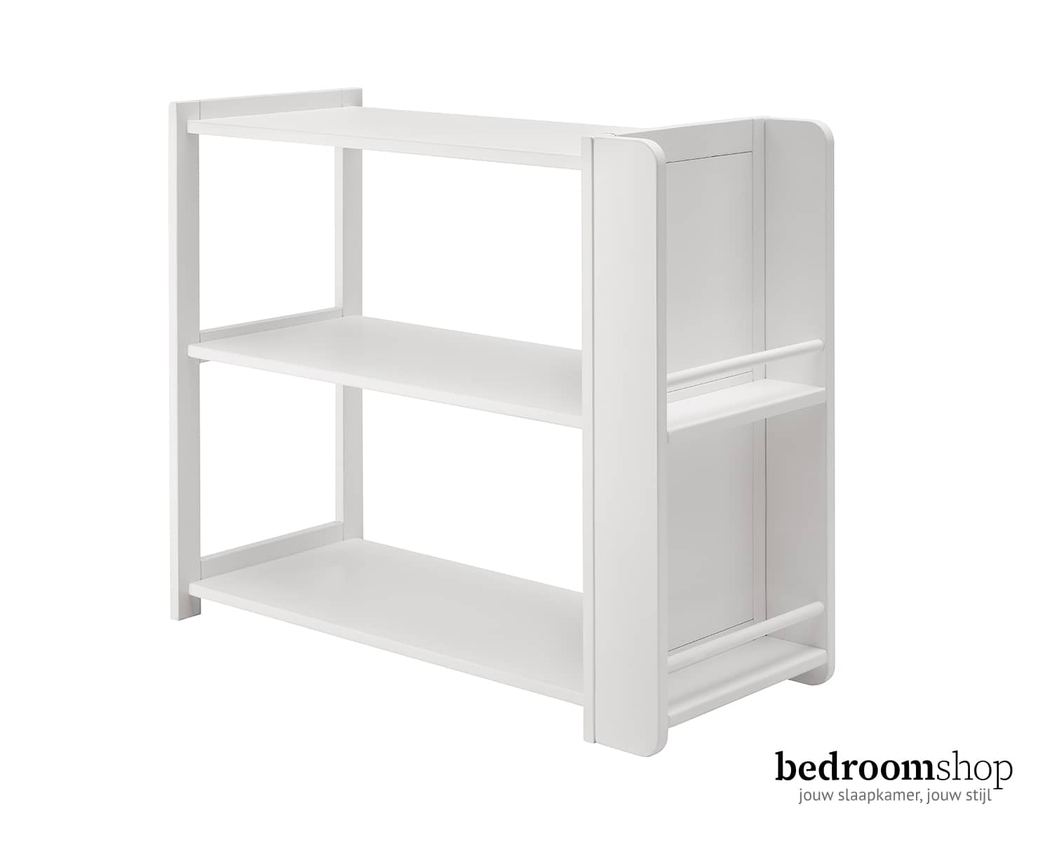 Kinderkamer opbergrek wit beuken