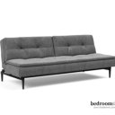 3 zits slaapbank grijs