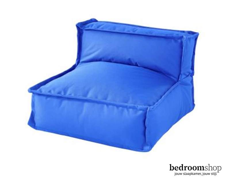 Zitkussen blauw - model zitvlak