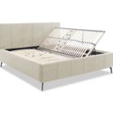 Stoffen bed met opbergruimte