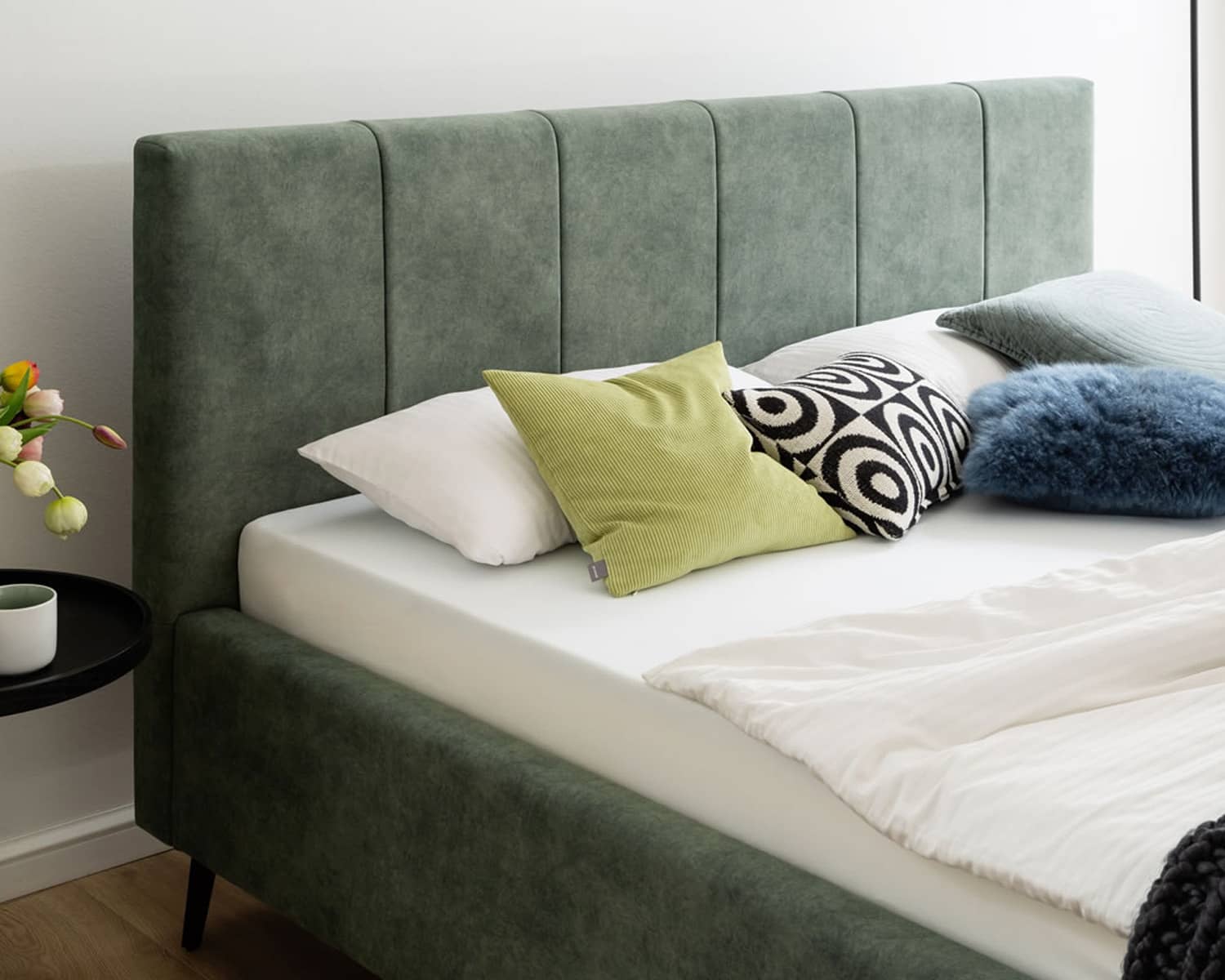 Groen bed