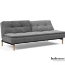 Grijze slaapbank 3 zits