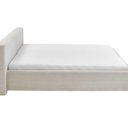 Bed 140x200 beige stof
