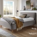 Tweepersoonsbed kleur Ash