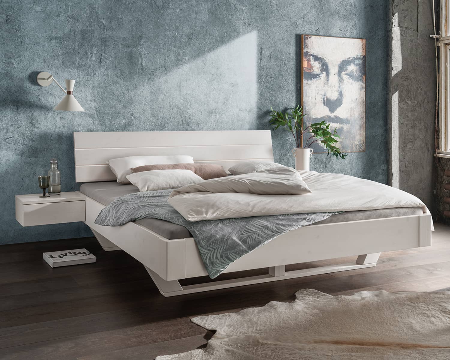 Wit bed 160x200 Wit bed 160x200