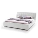 Wit bed 200x200