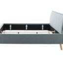 Blauw bedframe