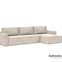 300 cm slaapbank ribstof