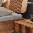 Japandi stijl bed