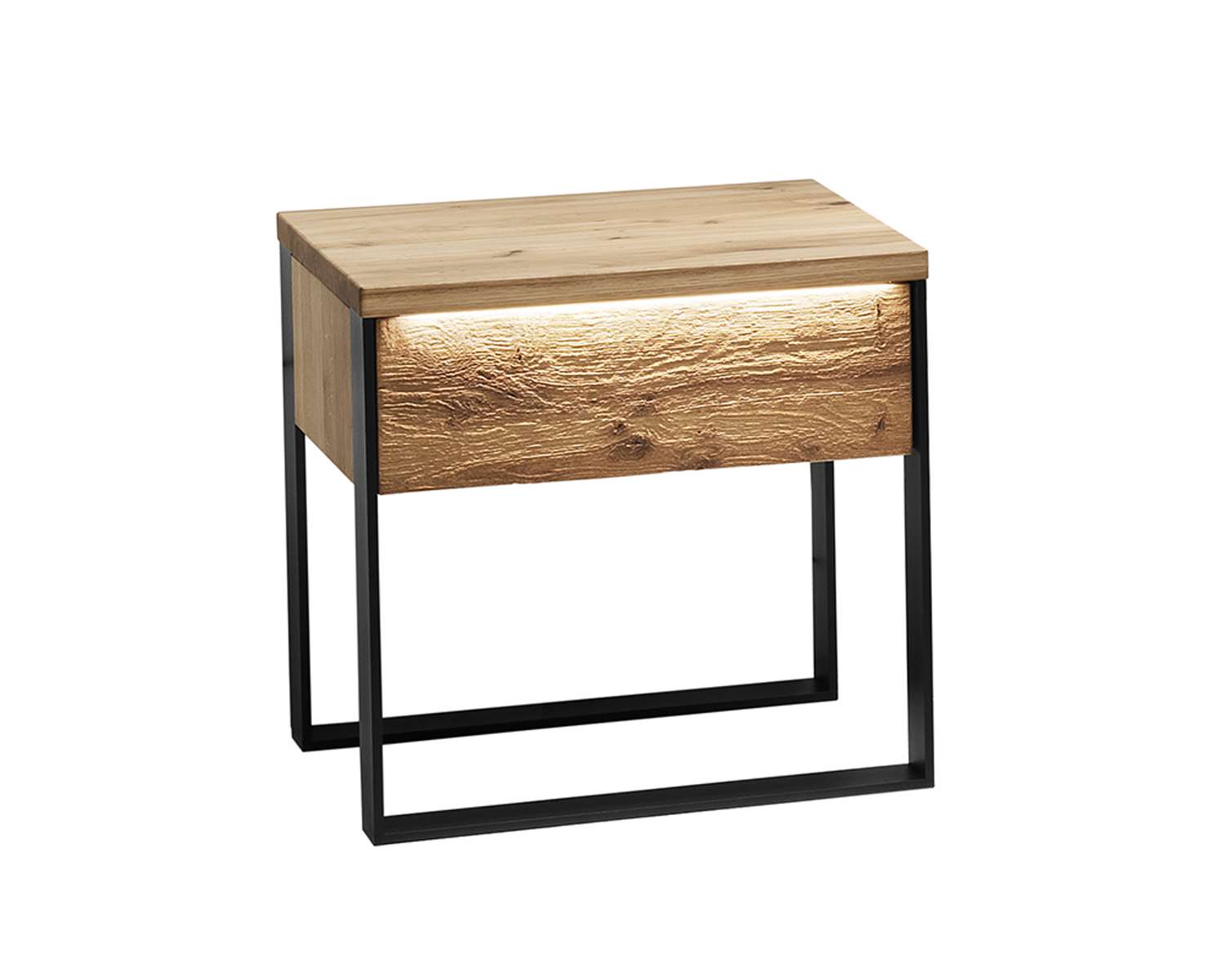 Modern nachtkastje eiken