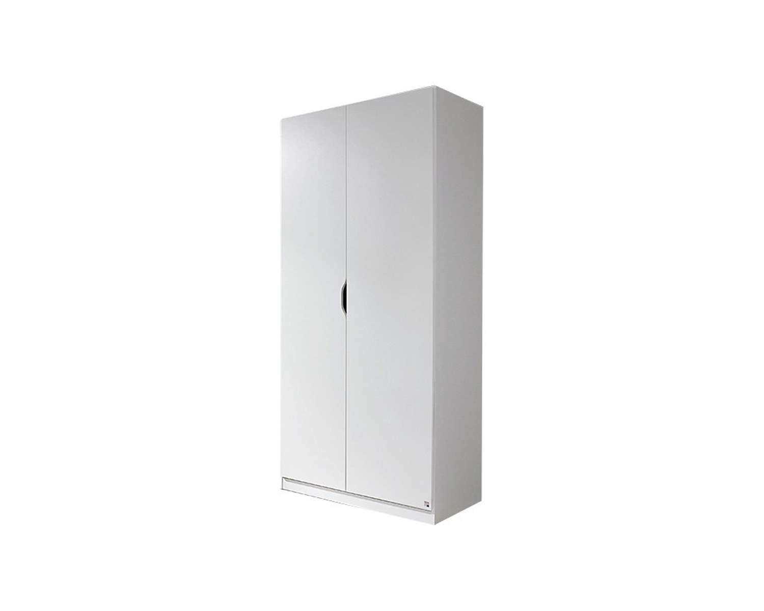 Smalle witte draaideurkast 91cm breed Smalle witte draaideurkast 91cm breed