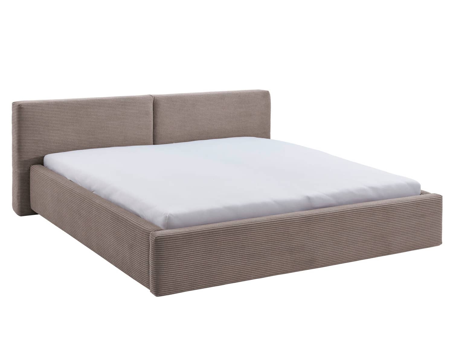 Taupe bed 160x200