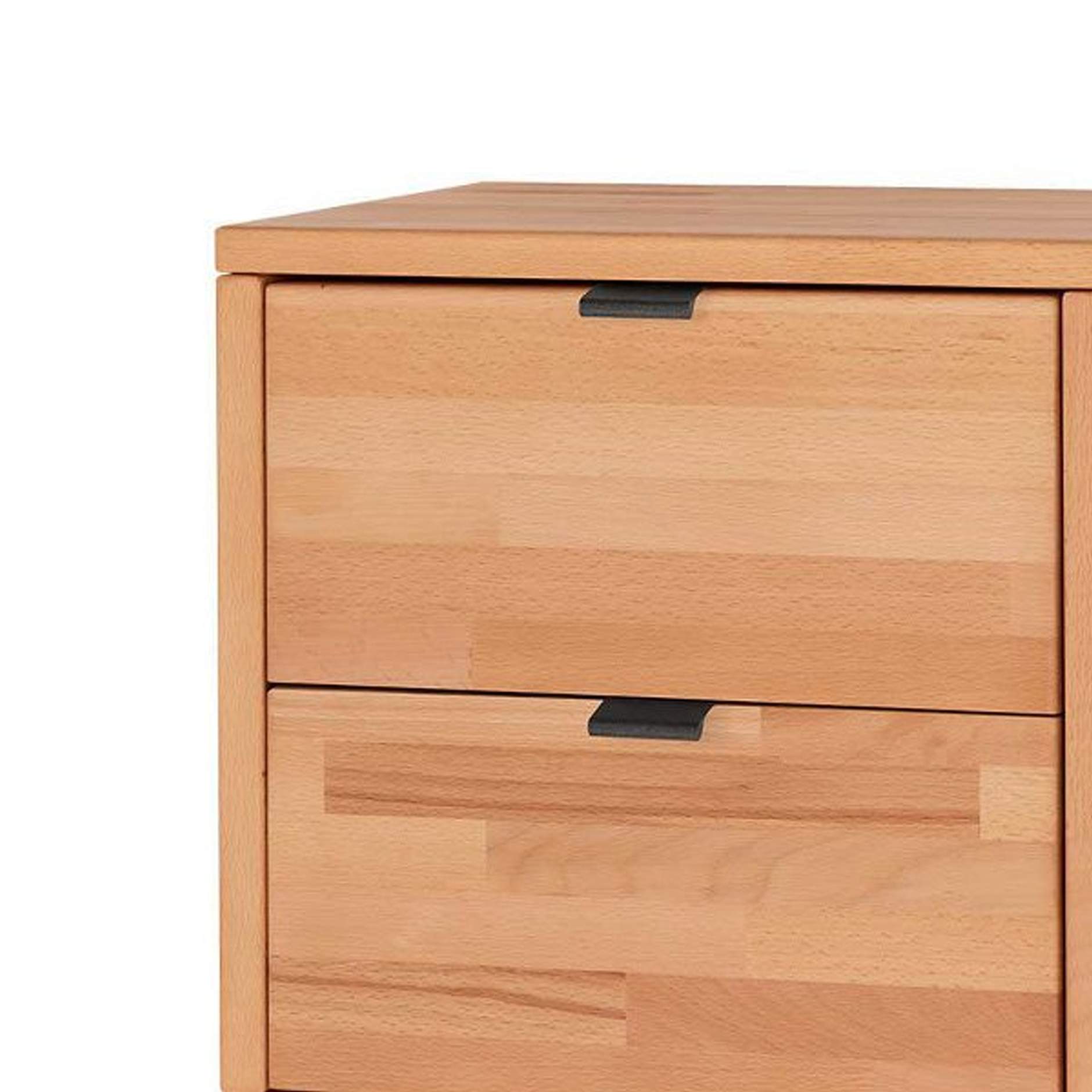 Massief houten kubus
