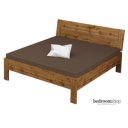 wotan eiken bed 180x200 met hoofdbord