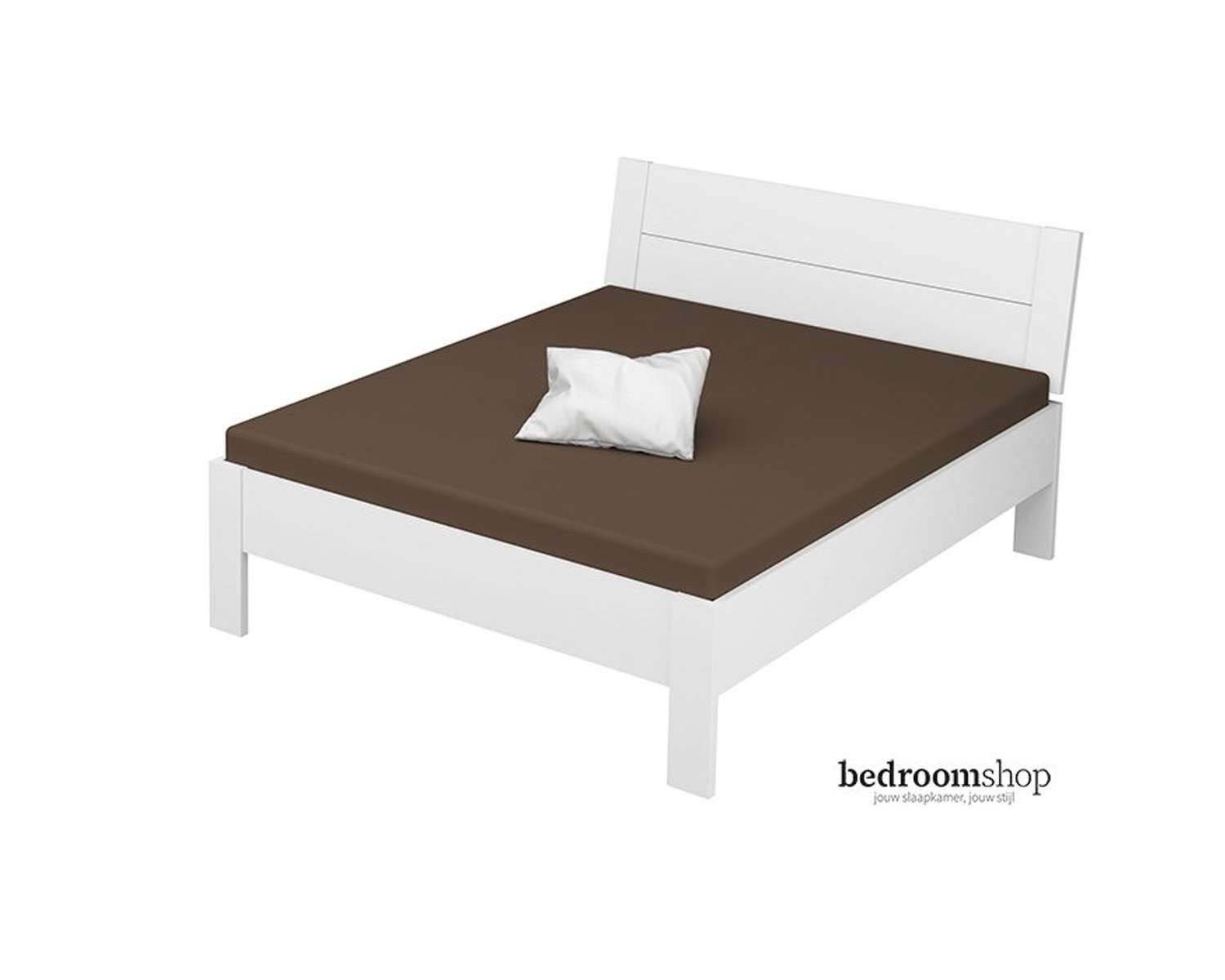wit bed 160x200 met hoofdbord wit bed 160x200 met hoofdbord