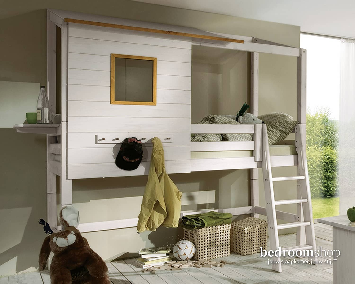 Kinder hutbed Lodgy - (incl. lattenbodem)