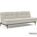 Comfortabele beige slaapbank