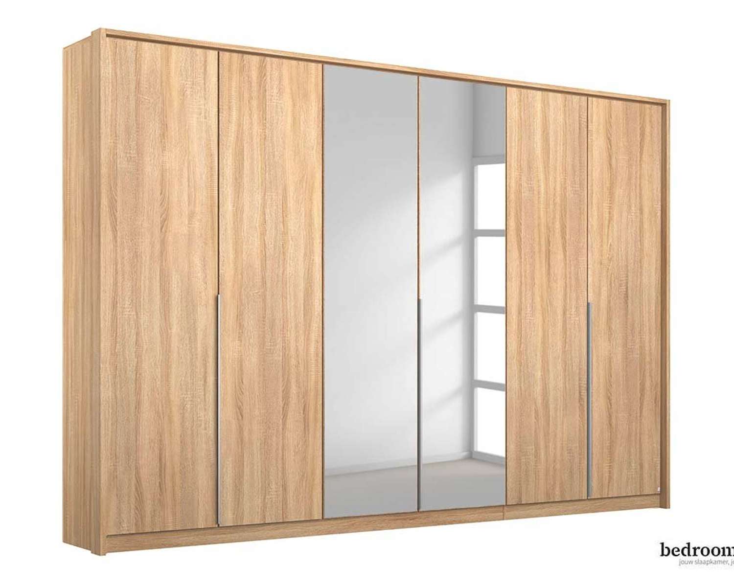 Houtlook kledingkast Houtlook kledingkast