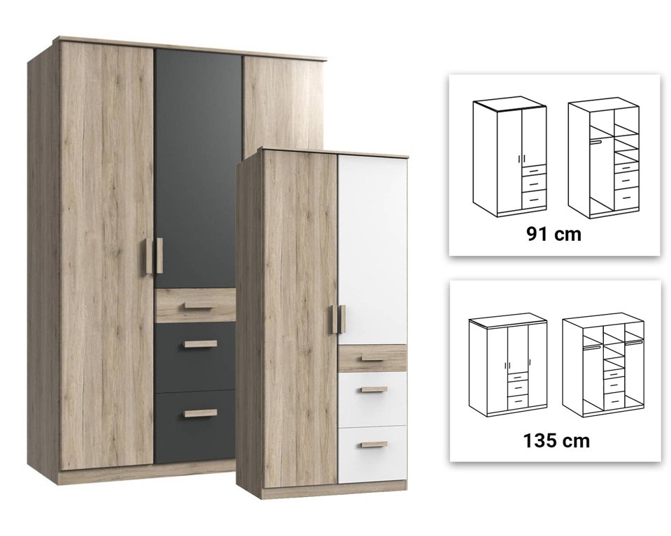 babykamerkast hout look