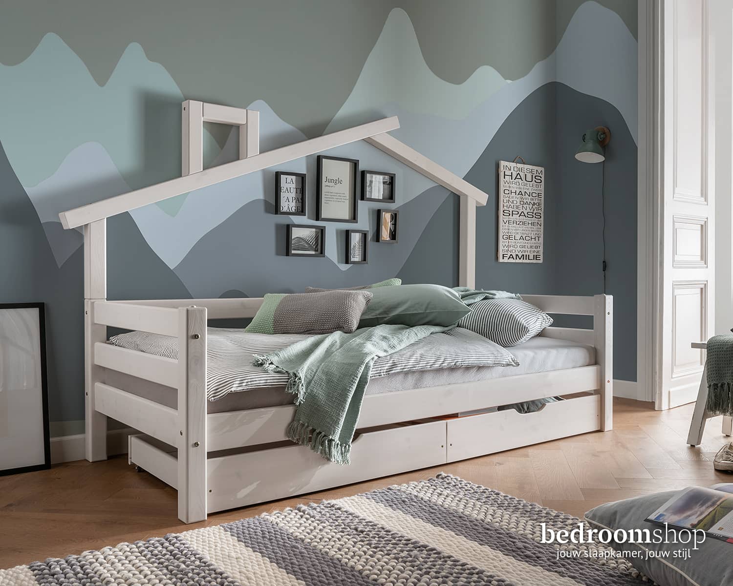 Huisbed met lades Huisbed met lades