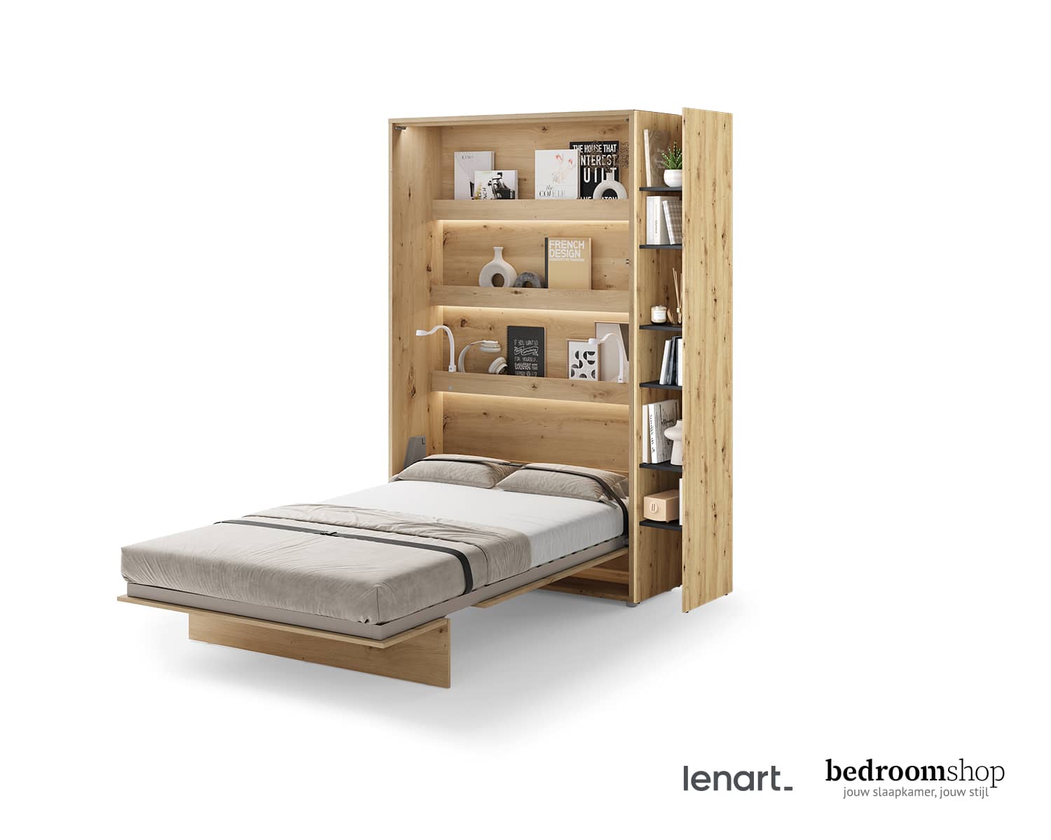 Twijfelaar opklapbed 120 cm