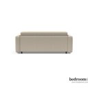 slaapbank achterkant beige