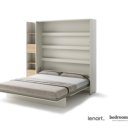 Opklapbed Kasjmere met boekenkast