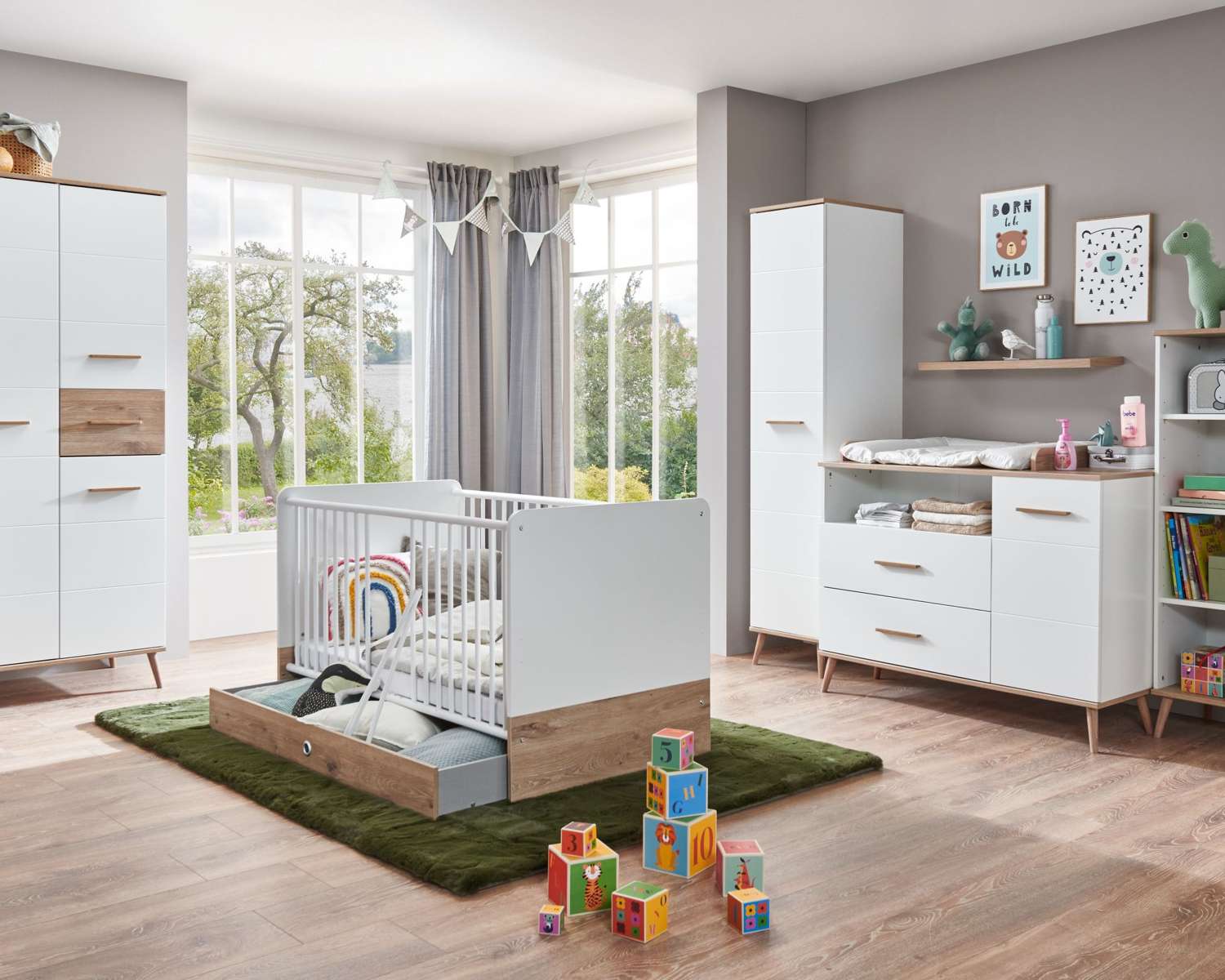 babykamer compleet wit hout babykamer compleet wit hout