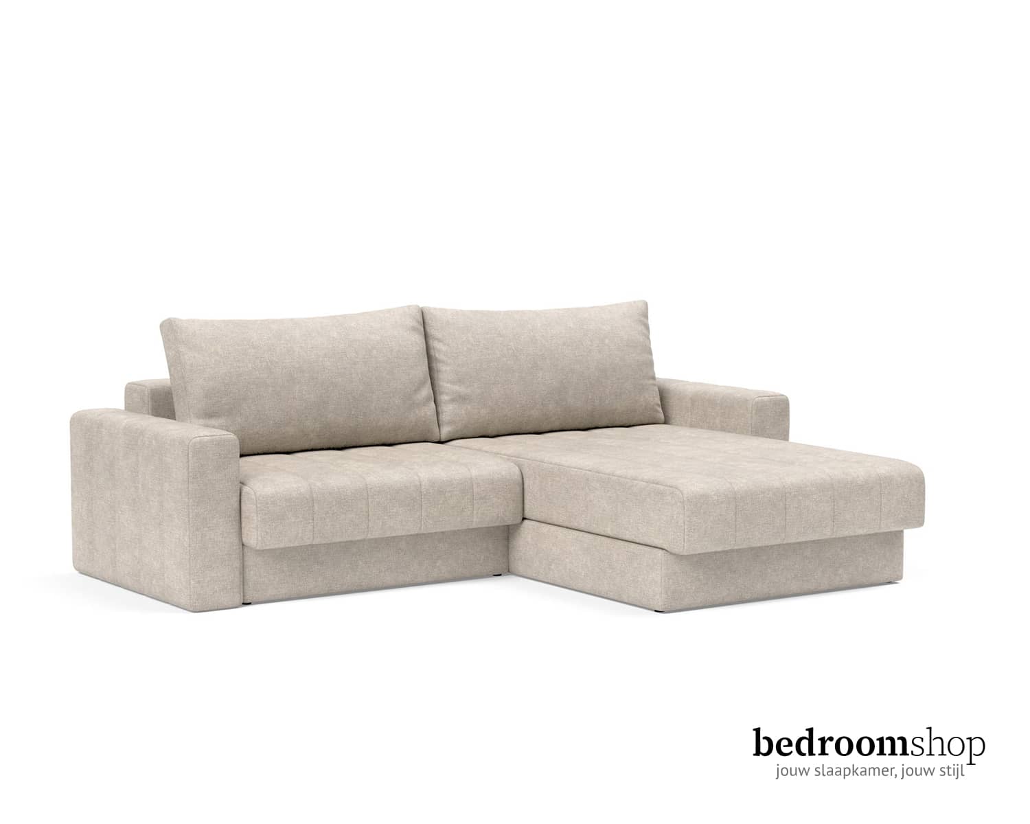 Loungebank slapen ottomaan beige