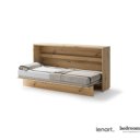 Opklapbed imitatie eiken Horizon 90x200