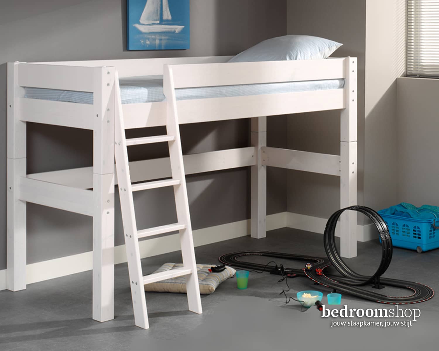 Halfhoogslaper wit Halfhoogslaper wit