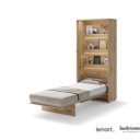 90x200 opklapbed imitatie eiken