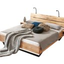 Eiken bed tweepersoons
