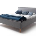 Grijs bedframe