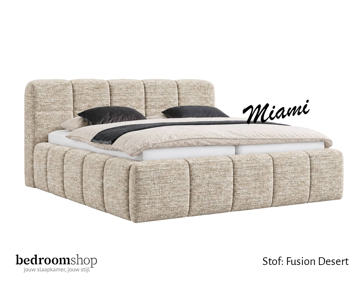 Gestoffeerd wolkenbed Fusion desert Gestoffeerd wolkenbed Fusion desert