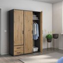 Kledingkast 140cm lades