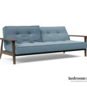 Slaapbank massief houten leuningen