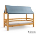 Houten huisbed